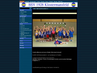 bsv-klostermansfeld.de Webseite Vorschau