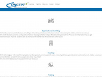 conceptplus.de Webseite Vorschau