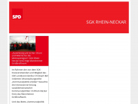 sgk-rhein-neckar.de Webseite Vorschau
