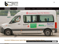 buergerbus-wetter.de Webseite Vorschau