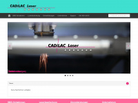 cadilac-laser.de Webseite Vorschau