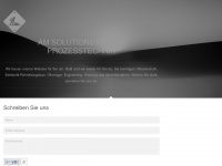 am-solutions-process.de Webseite Vorschau