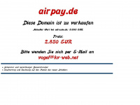 airpay.de Webseite Vorschau