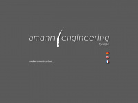 amann-engineering.de Webseite Vorschau