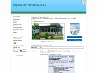 angelvereinneuenhaus.de Webseite Vorschau