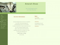 amarali-boas.de Webseite Vorschau