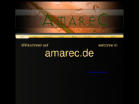amarec.de Webseite Vorschau