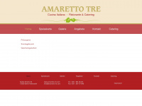 amaretto-tre.com Webseite Vorschau