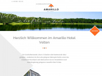 amarillo-hotel.de Webseite Vorschau