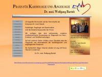 angiologie-kardiologie.eu Webseite Vorschau
