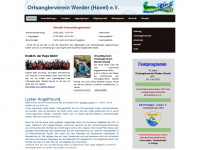 anglerverein-werder.com Webseite Vorschau