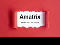 amatrix.de Webseite Vorschau
