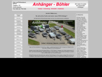 anhaenger-boehler.de Webseite Vorschau