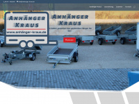anhaenger-kraus.de Webseite Vorschau