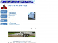 anhaengerbau-groskorth.de Webseite Vorschau