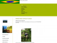 amazonasexpedition.eu Webseite Vorschau