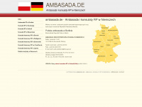 ambasada.de Webseite Vorschau