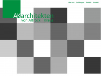 ak-architekten.de Webseite Vorschau