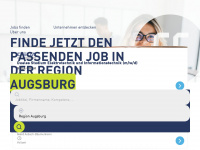 jobs-augsburg.com Webseite Vorschau