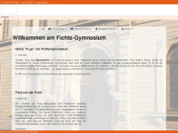 fichte-gymnasium.de Webseite Vorschau