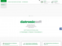 datronicsoft.de Webseite Vorschau