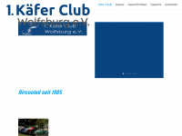 kaeferclub-wolfsburg.de Webseite Vorschau