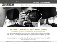 lb-detektive.de Webseite Vorschau