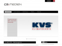 cs-medien.net Webseite Vorschau