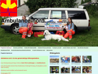 ambulance-nord.eu Webseite Vorschau