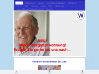 ambulante-pflege-wilhelminum.de Webseite Vorschau