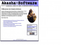 akasha-software.de Webseite Vorschau