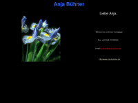 anja-buehner.de Webseite Vorschau