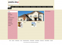 amelia-shop.de Webseite Vorschau