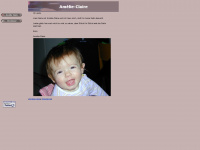 amelie-claire.de Webseite Vorschau