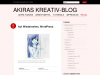 akirayozora.wordpress.com Webseite Vorschau