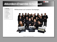 akkordeon-ensemble-schwabach.de Webseite Vorschau