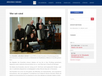 akkordeon-muenster.de Webseite Vorschau
