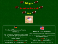 american-football-pins.com Webseite Vorschau