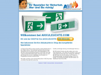 akkuleuchte.com Webseite Vorschau
