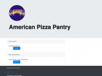 americanpizzapantry.de Webseite Vorschau