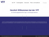 vff.org Webseite Vorschau