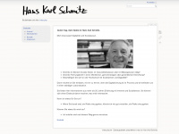 hans-karl-schmitz.de Webseite Vorschau