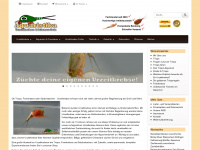 aquaristika.de Webseite Vorschau