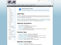 larpwiki.de Webseite Vorschau