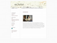 anna-elisa-heine.de Webseite Vorschau