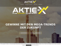 aktie-x.de Webseite Vorschau