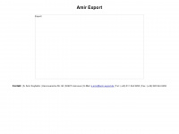 amir-export.de Webseite Vorschau