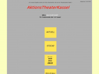 aktionstheaterkassel.com Webseite Vorschau