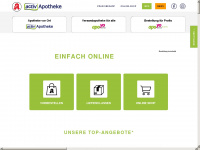 aktivapotheke24.de Webseite Vorschau