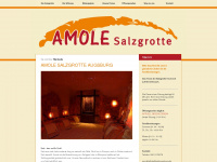amole-salzgrotte-augsburg.de Webseite Vorschau